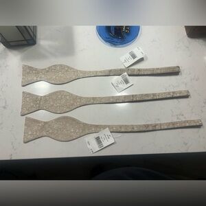 Eton Set of 3 100% Silk Bow ties summer Wedding Floral bow ties